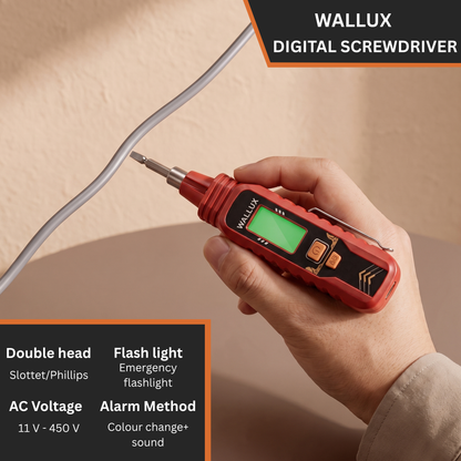 Wallux Digital Screwdriver